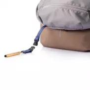 Bobby Soft, plecak na laptopa 15,6' RPET, chroniący przed kieszonkowcami - brązowy