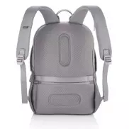 Bobby Soft, plecak na laptopa 15,6' RPET, chroniący przed kieszonkowcami - szary