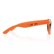 Okulary przeciwsłoneczne - pomarańczowy, czarny