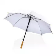 Bambusowy parasol automatyczny 23' Impact AWARE™ rPET - biały