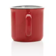 Kubek ceramiczny 280 ml - czerwony
