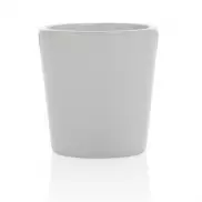 Kubek ceramiczny 300 ml - biały, biały
