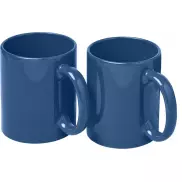 2-częściowy zestaw upominkowy Ceramic, niebieski