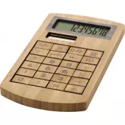 Kalkulator Eugene wykonany z bambusa, piasek pustyni