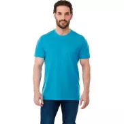 Męski t-shirt Jade z recyklingu, m, niebieski