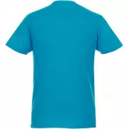 Męski t-shirt Jade z recyklingu, l, niebieski