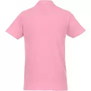 Helios - koszulka męska polo z krótkim rękawem, xs, różowy