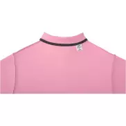 Helios - koszulka męska polo z krótkim rękawem, m, różowy