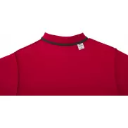 Helios - koszulka męska polo z krótkim rękawem, xl, czerwony