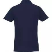 Helios - koszulka męska polo z krótkim rękawem, 4xl, niebieski