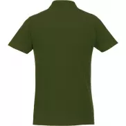 Helios - koszulka męska polo z krótkim rękawem, m, zielony