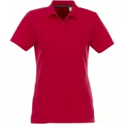 Helios - koszulka damska polo z krótkim rękawem, xxl, czerwony