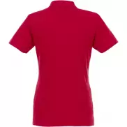 Helios - koszulka damska polo z krótkim rękawem, 4xl, czerwony