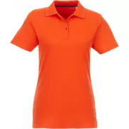 Helios - koszulka damska polo z krótkim rękawem, s, pomarańczowy
