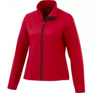 Damska kurtka Karmine z materiału softshell z możliwością brandingu metki, xs, czerwony