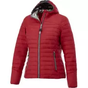 Damska ocieplana kurtka Silverton z woreczkiem do pakowania, xs, czerwony