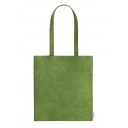 Konopna torba na zakupy - zielony