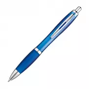 Długopis plastikowy - niebieski