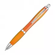 Długopis plastikowy - pomarańczowy
