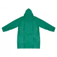 Płaszcz przeciwdeszczowy - zielono-niebieski - XL