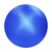 Piłka plażowa z PVC 40 cm - niebieski