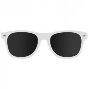 Plastikowe okulary przeciwsłoneczne 400 UV - biały