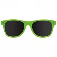 Plastikowe okulary przeciwsłoneczne 400 UV - jasnozielony