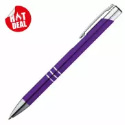 Długopis metalowy - fioletowy