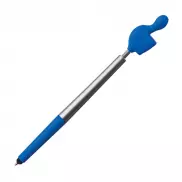 Długopis plastikowy CrisMa Smile Hand - niebieski