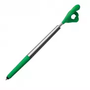 Długopis plastikowy CrisMa Smile Hand - zielony