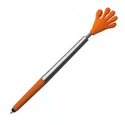 Długopis plastikowy CrisMa Smile Hand - pomarańczowy
