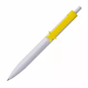 Długopis plastikowy CrisMa - żółty