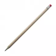 Ołówek z gumką - brązowy