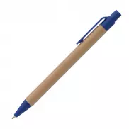 Długopis tekturowy - niebieski