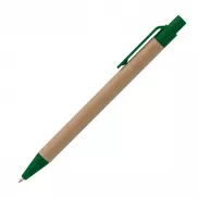 Długopis tekturowy - zielony