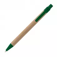 Długopis tekturowy - zielony