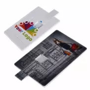 Pendrive karta-układanka z plastiku - biały