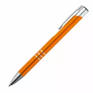 Długopis metalowy - pomarańczowy