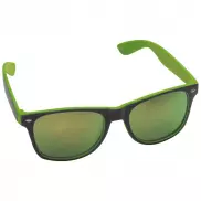 Plastikowe okulary przeciwsłoneczne UV400 - zielony