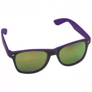 Plastikowe okulary przeciwsłoneczne UV400 - fioletowy
