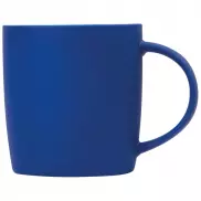 Kubek ceramiczny - gumowany 300 ml - niebieski