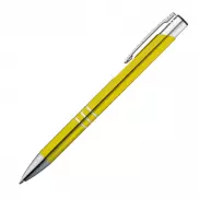 Długopis metalowy - żółty
