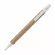 Długopis tekturowy - biały