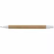Długopis tekturowy - biały