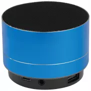 Aluminiowy głośnik Bluetooth - niebieski