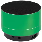 Aluminiowy głośnik Bluetooth - zielony