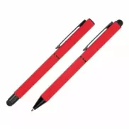 Zestaw piśmienniczy touch pen, soft touch CELEBRATION Pierre Cardin - czerwony