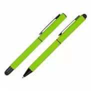 Zestaw piśmienniczy touch pen, soft touch CELEBRATION Pierre Cardin - jasnozielony