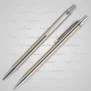 Zestaw piśmienniczy długopis i ołówek AMOUR Pierre Cardin - szary