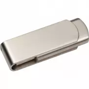 Pendrive metalowy twister 2.0 16GB - szary